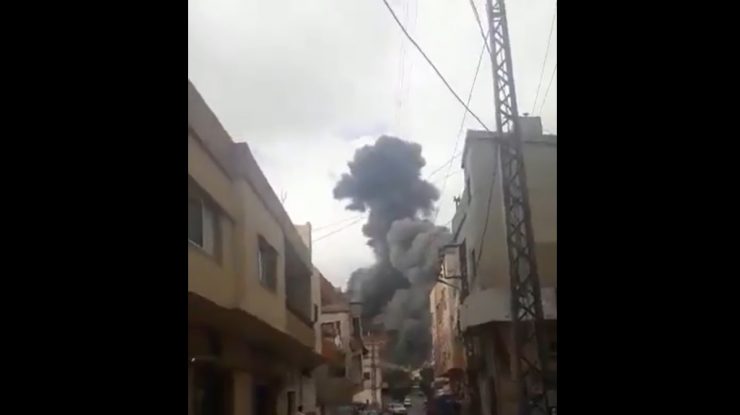 VIDEO. Explozie puternică în sudul Libanului, într-un fief al organizaţiei islamiste Hezbollah