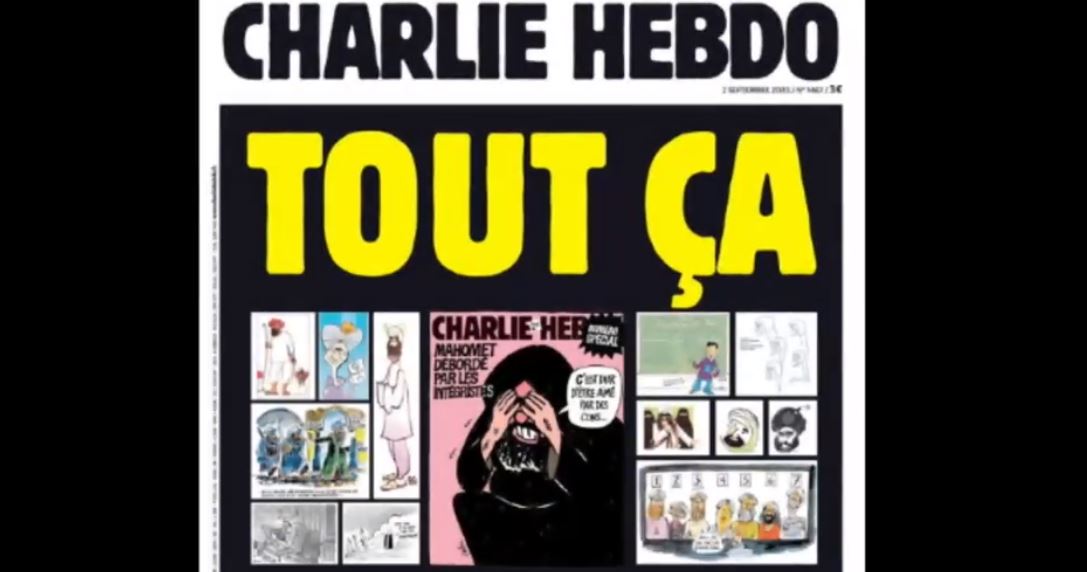 Charlie Hebdo republică caricaturile cu Profetul Mahomed. Procesul masacrului începe azi