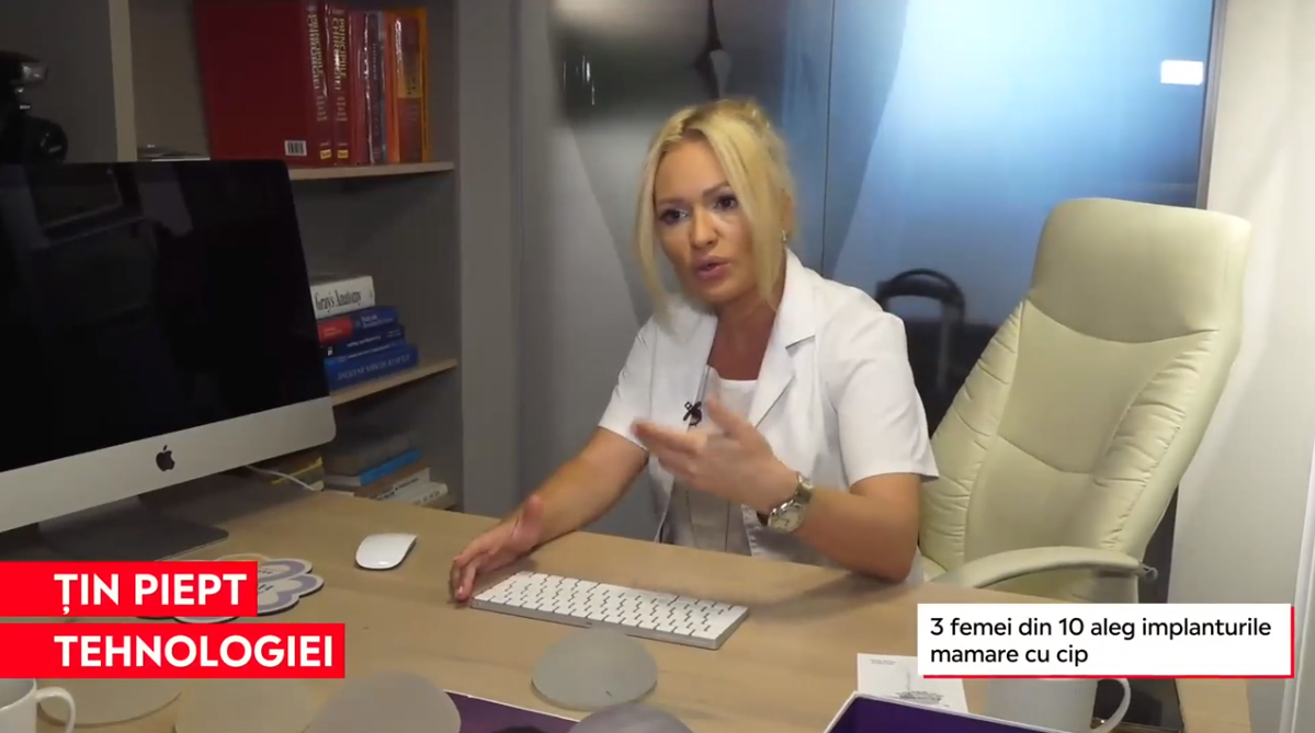 Implanturile mamare cu cip reprezintă un nou trend printre femei