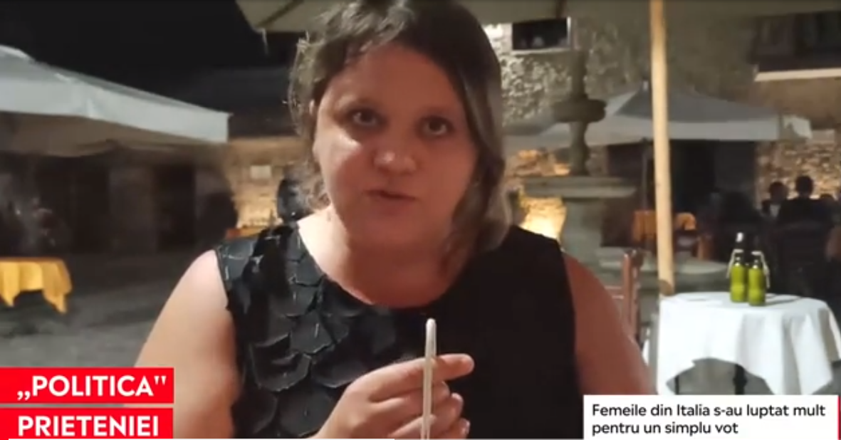 Politica prieteniei: o româncă și o italiancă s-au unit pentru a candida în Italia