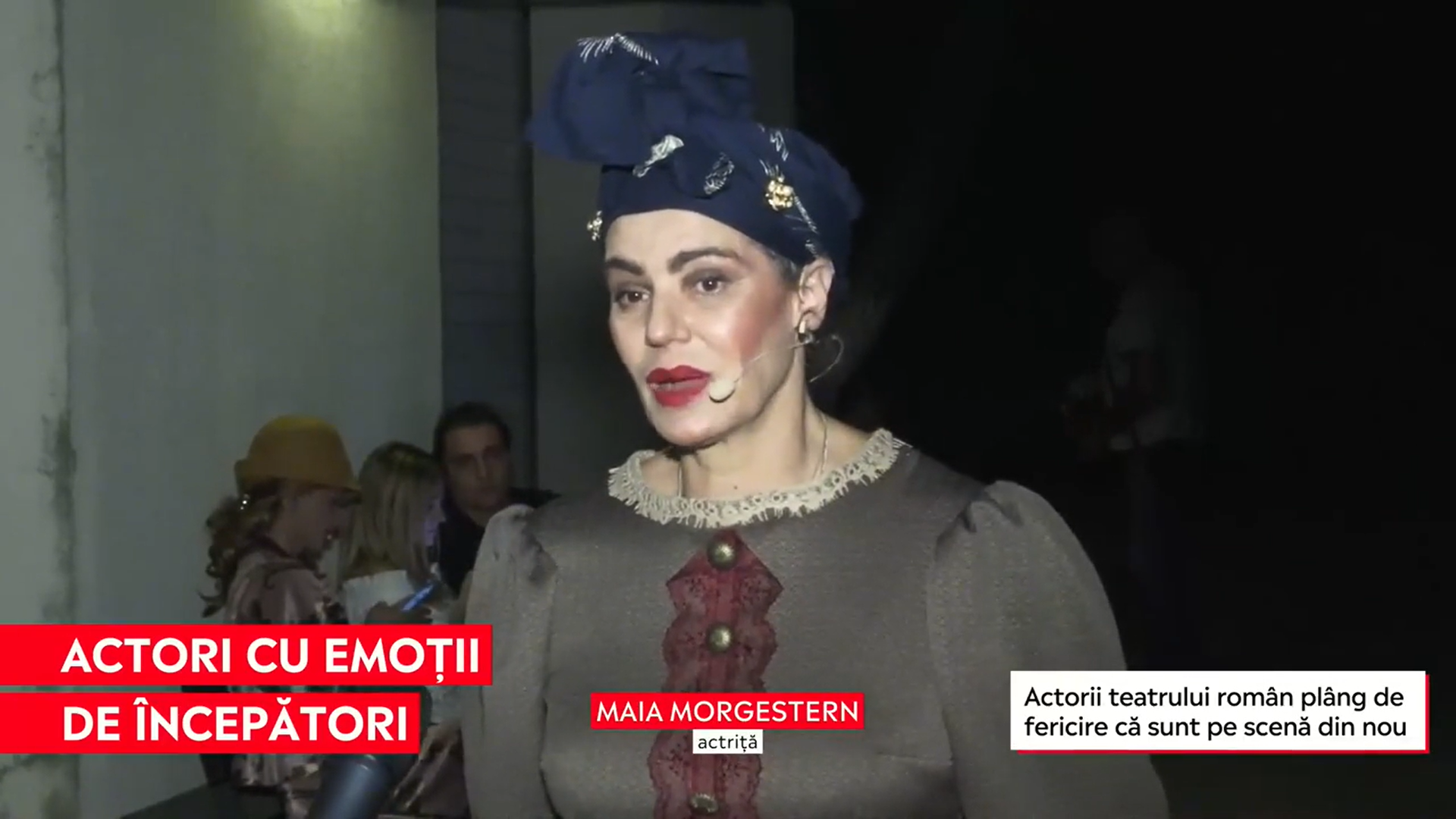 Viața după pandemie. Actorii români au plâns de fericire la reîntoarcerea pe scenă