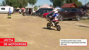 A început Campionatul Național de Motocross. Copiii pot lua cursuri direct pe circuit