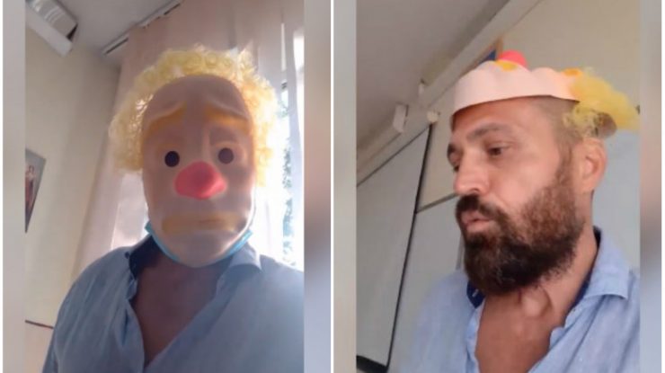 Un profesor din Oradea îi îndeamnă pe elevi să nu poarte masca: „Jos botnița la copii”