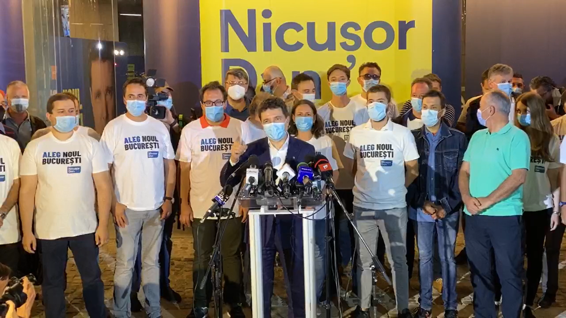 Nicușor Dan: „Vom începe construcția noului București.  Noul București nu exclude pe nimeni”