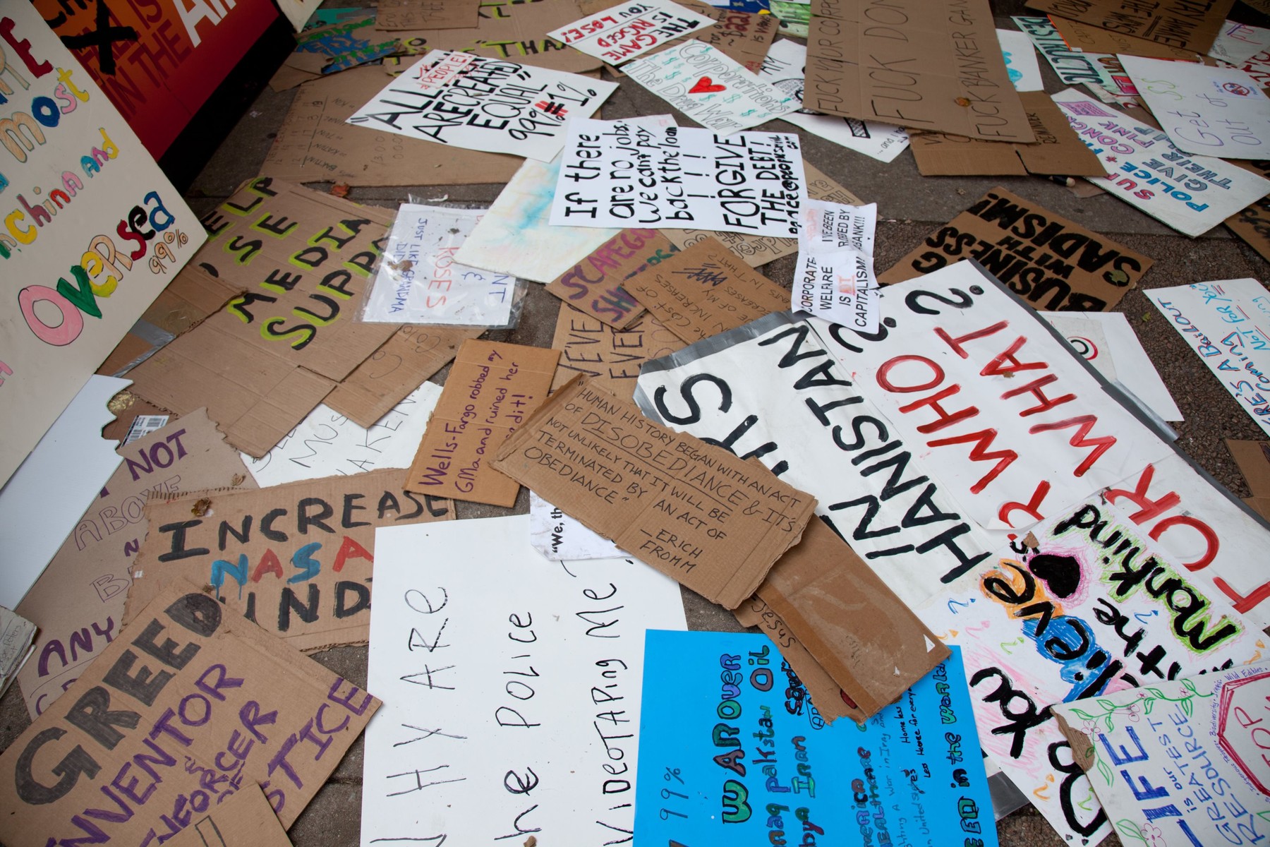 Se împlinesc nouă ani de la protestul Occupy Wall Street