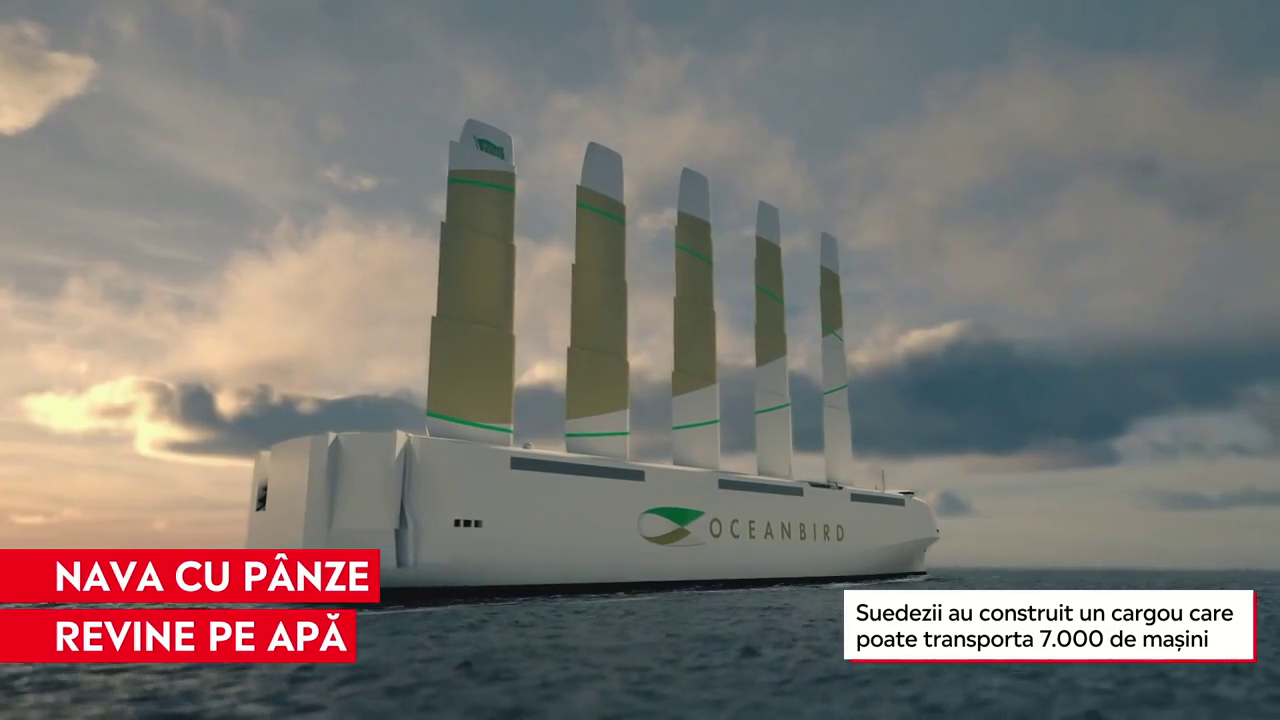 A fost lansată cea mai mare navă cu vele din lume, Oceanbird