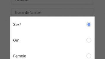Pe site-ul unui magazin ești rugat să specifici dacă ești OM sau FEMEIE