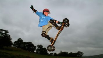 Mountainboarding-ul, un sport de care n-a auzit multă lume. Unde se poate practica