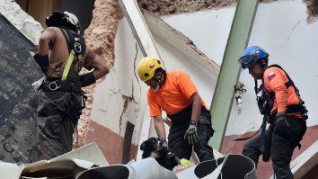 La o lună după explozia uriașă din Beirut, salvatorii au depistat semne de viață sub dărâmături