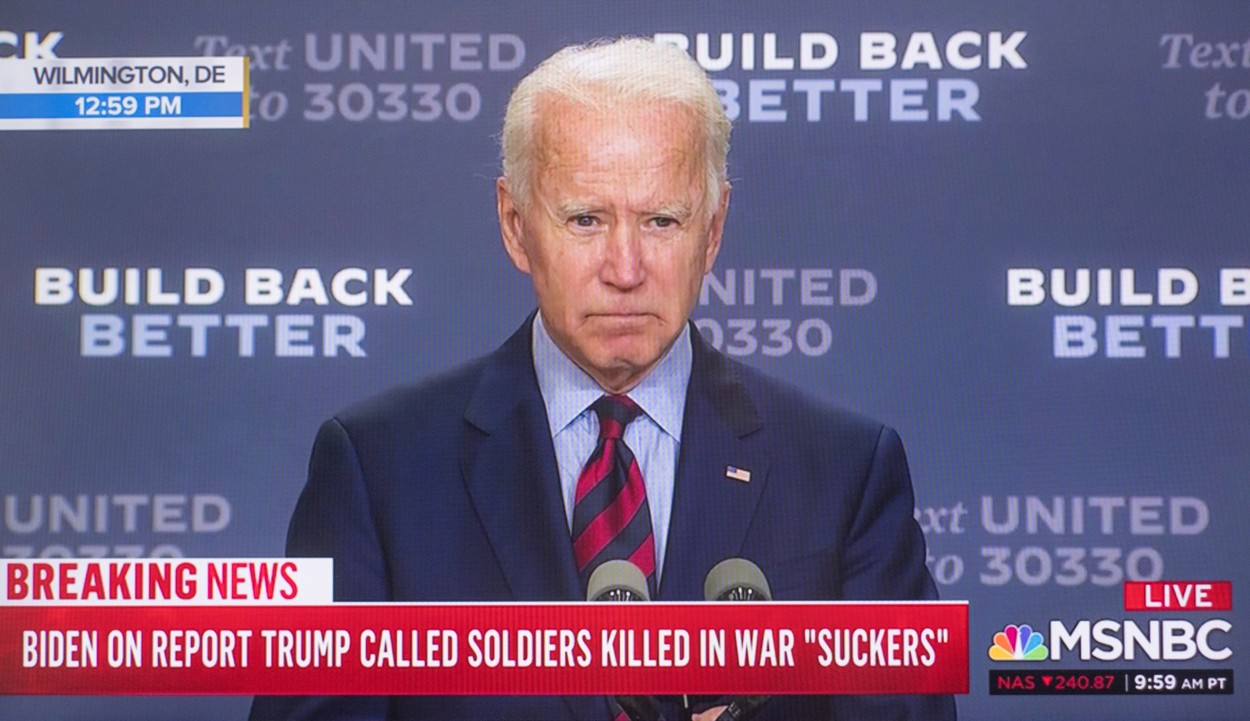 Joe Biden îl atacă pe Trump și-l acuză că pune economia SUA pe butuci