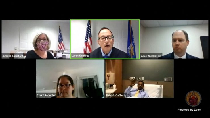 A pledat nevinovat virtual. Afro-americanul Jacob Blake a apărut în fața instanței pe Zoom