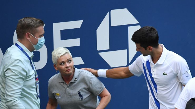 Reacția lui Novak Djokovic după ce a fost descalificat de la US Open: „Atât de neintenționat. Atât de greșit“