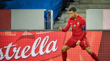 Cristiano Ronaldo scrie istorie! A marcat golul 100 pentru naționala Portugaliei