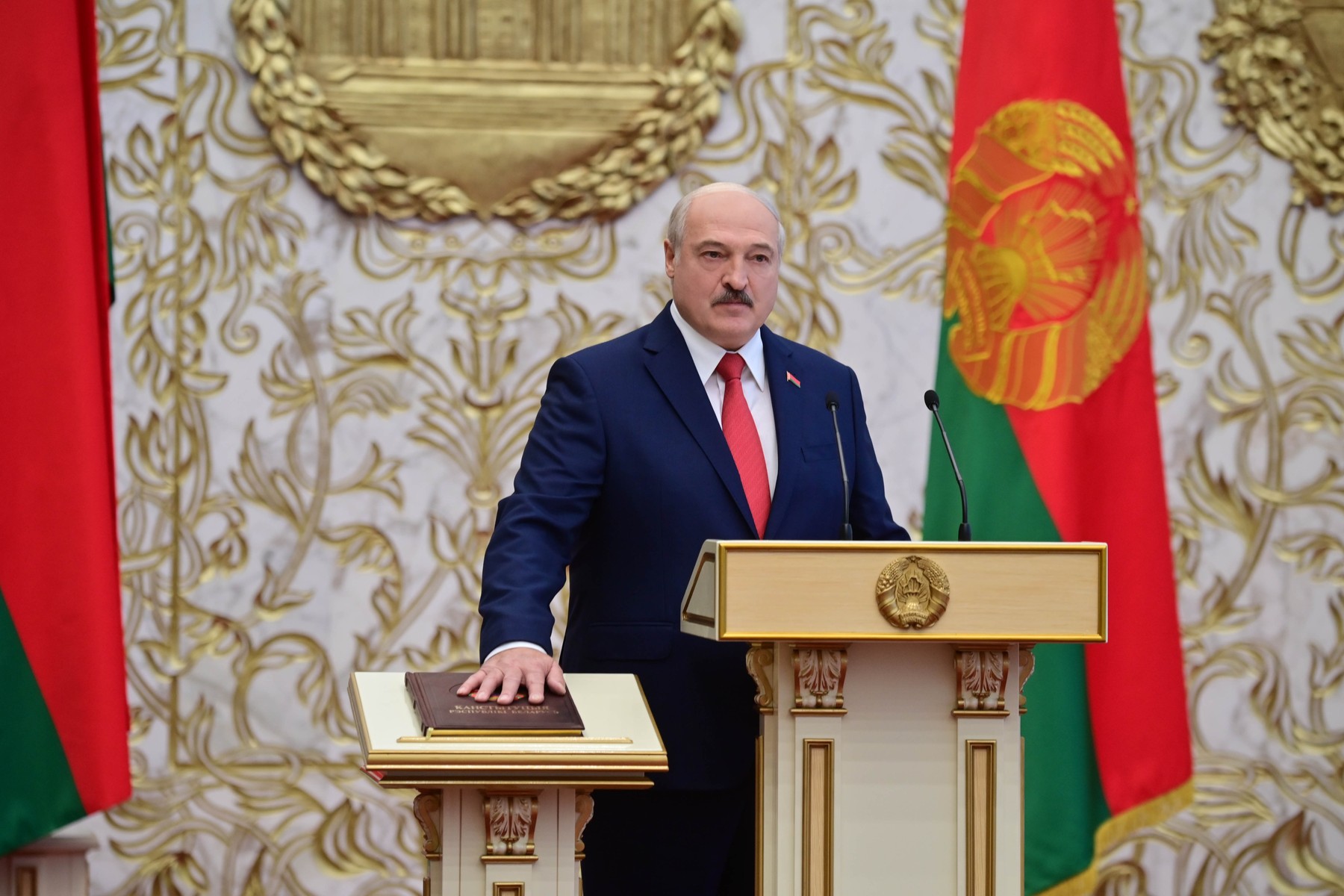 Lukashenko, confirmat președinte al Belarusului printr-o ceremonie secretă