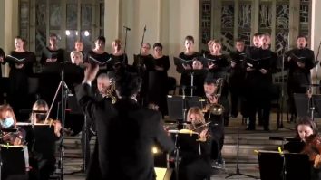 Comemorare a victimelor Covid-19, pe acorduri de Mozart. Artiștii au interpretat Recviem