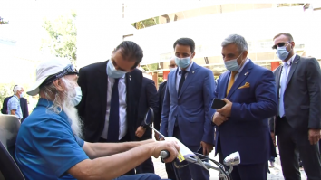 VIDEO Ludovic Orban, întrebare deplasată către o persoană în scaun cu rotile: Ce viteză prinde?