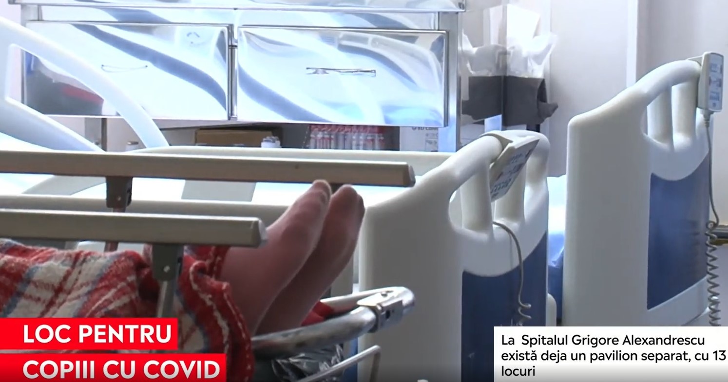 Peste 100 de copii, internați în spital cu COVID-19. Medic: Era de așteptat. Gradul de imunizare este foarte scăzut