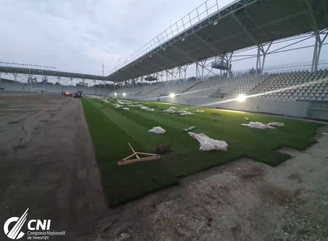 Stadionul Arcul de Triumf, de 79 de milioane de lei, e aproape gata. Cum arată