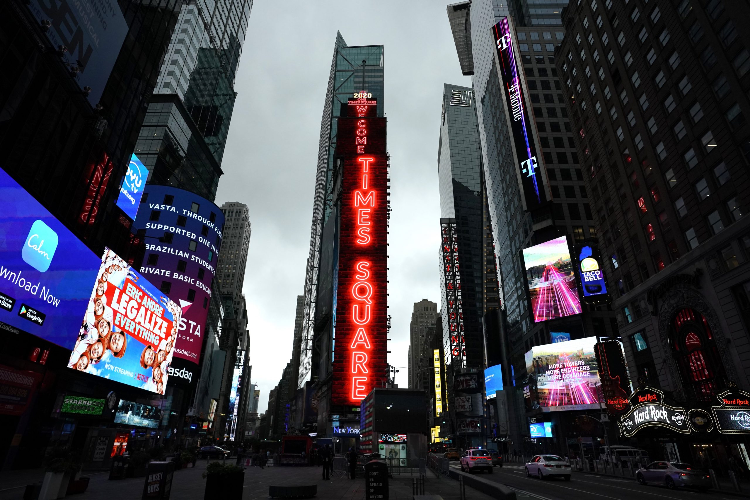 Fetivitățile din Times Square de Anul Nou vor fi transmise online