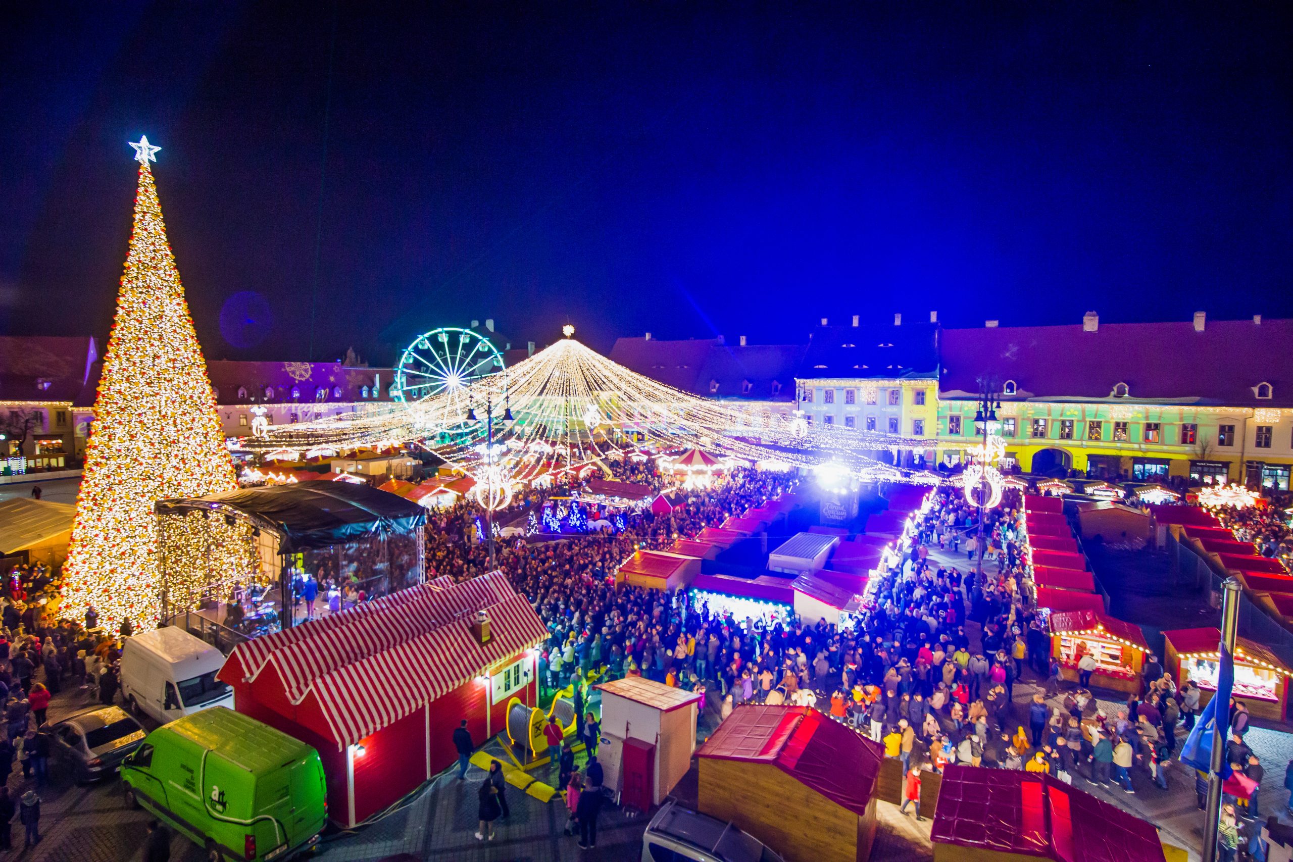 Târgul de Crăciun din Sibiu se va organiza anul acesta, deși rata de infectare în județ se apropie de 3 la mia de locuitori
