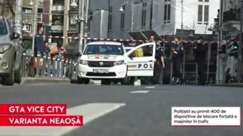 Covoare cu țepi puse pe asfalt. Poliția Română prinde, mai nou, infractorii din trafic, cu astfel de jucării de Hollywood