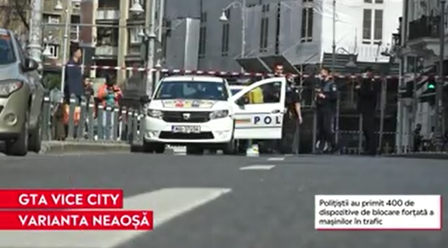 Covoare cu țepi puse pe asfalt. Poliția Română prinde, mai nou, infractorii din trafic, cu astfel de jucării de Hollywood