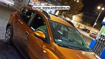 Noul Sandero, surprins într-o benzinărie. Un model complet schimbat față de generația trecută