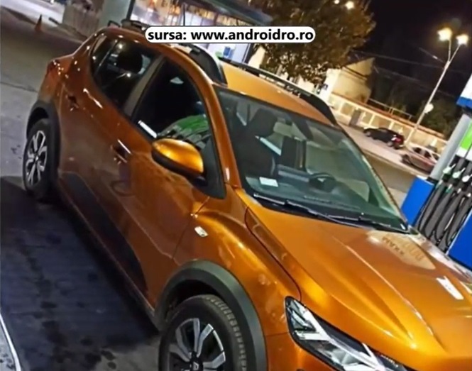 Noul Sandero, surprins într-o benzinărie. Un model complet schimbat față de generația trecută
