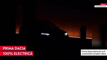 Prima Dacie 100% electrică. Teaser video cu SUV-ul cu autonomie de 200 kilometri