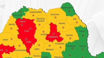 Harta incidenței Covid-19 din ultimele zile. Ce județe depășesc rata de infectare de trei la mia de locuitori