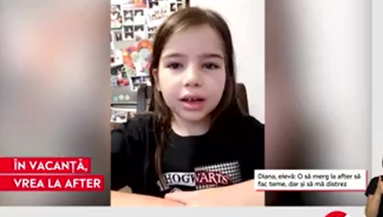 Săptămâna viitoare, elevii claselor primare intră în vacanţă. Elevă în clasa întâi: „O să merg la after să fac teme, dar şi să mă distrez”