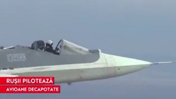 Rușii au trecut la următorul nivel, pilotează avioane „decapotate”