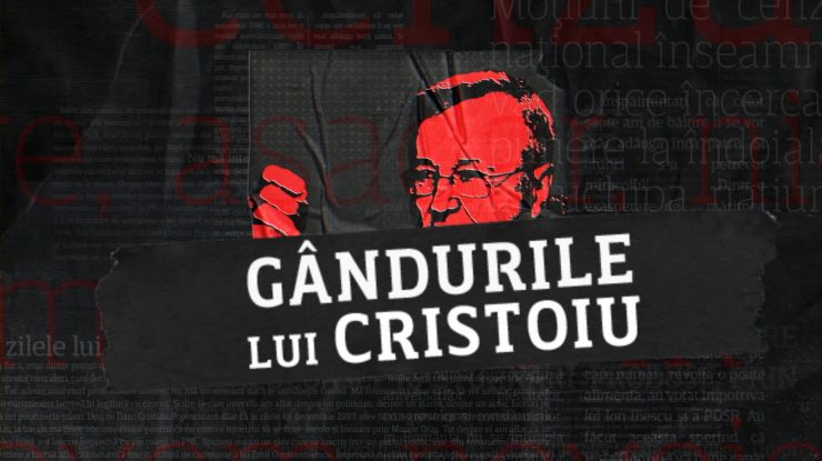 Gândurile lui Cristoiu, LIVE, de la ora 20.00, la ALEPH NEWS