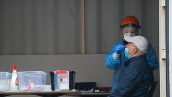 Test coronavirus Belgia