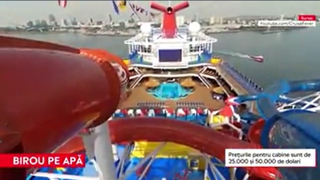 O navă de croazieră devine birou plutitor pentru munca la distanță. Prețul cabinelor