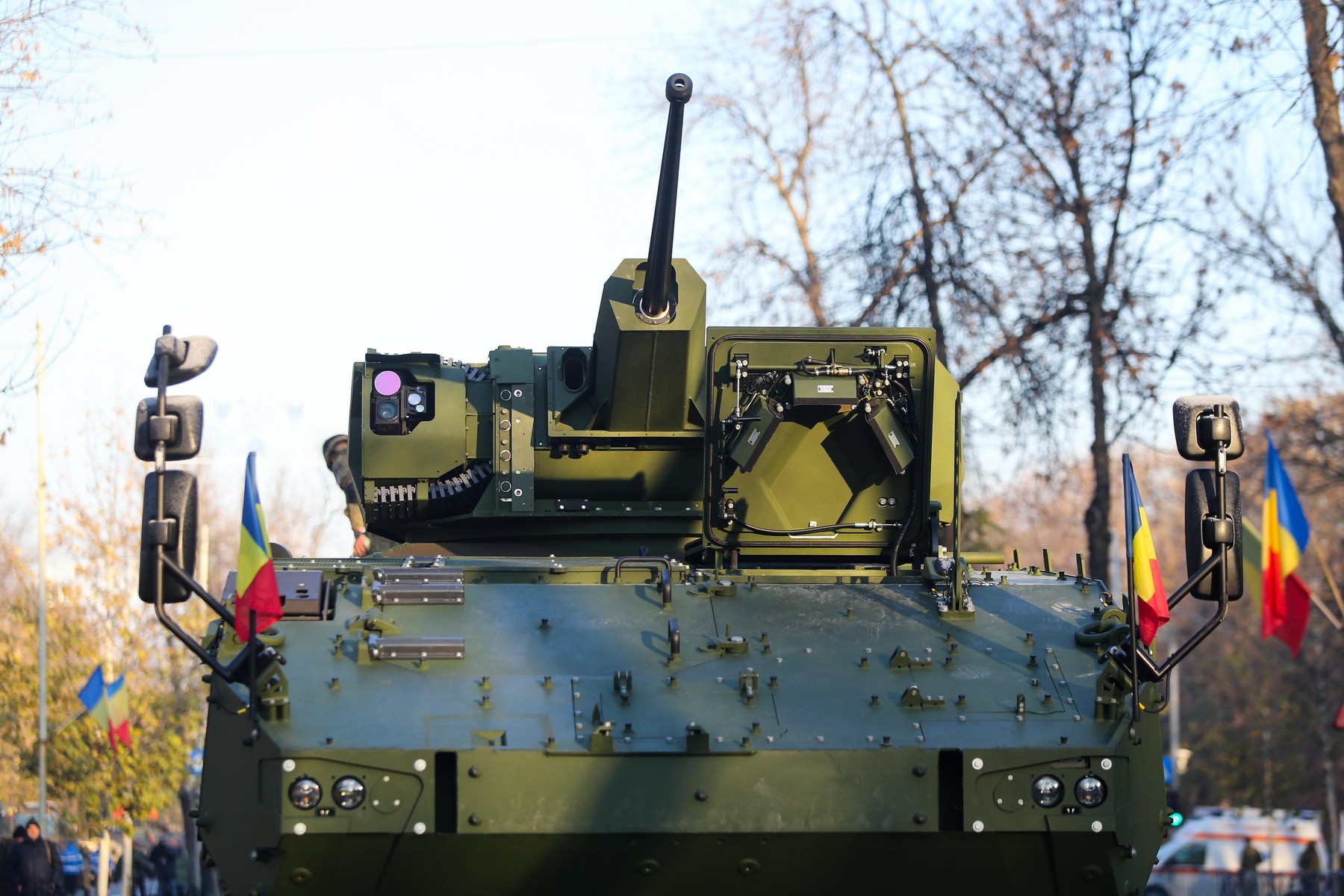 Primele transportoare Piranha 5 ajung la Craiova. Contractul valorează aproape un miliard de euro