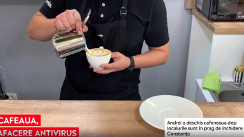 Cafeaua, afacere antivirus. Barista: „La o lună de la deschidere am ajuns să vindem undeva la peste 40 de cafele zilnic”