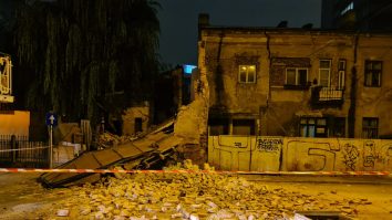 Monumet istoric prăbușit