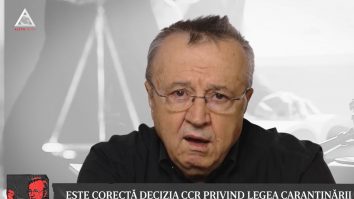 Gândurile lui Cristoiu. Este corectă decizia CCR privind legea carantinării sau a fost forțată de contextul epidemiologic?