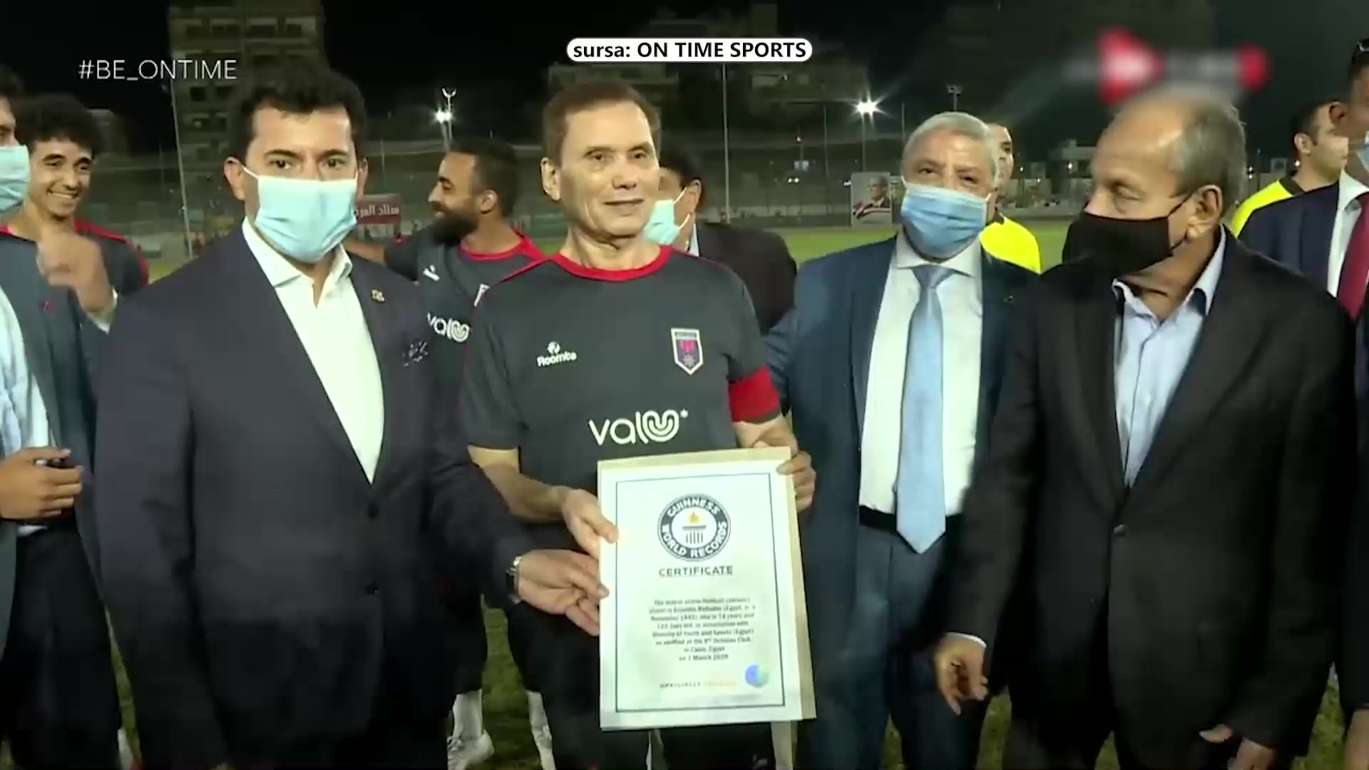 Cel mai bătrân fotbalist, la vârsta a șaptea. Recordul mondial pentru cel mai bătrân jucător