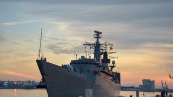 Fregata Regina Maria pleacă în a treia misiune NATO. 240 de marinari vor fi pe Marea Mediterană