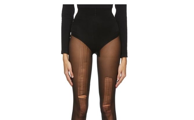 După blugi murdari și rochia pentru bărbați, Gucci vinde colanți rupți la prețuri exorbitante