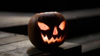 Jack-o'-lantern, Helsinki, Finland - 29 Oct 2020