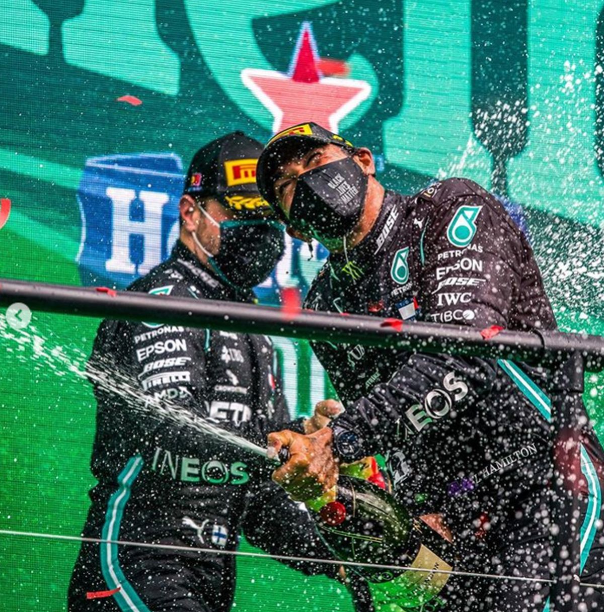 Hamilton a stabilit cel mai rapid tur al Grand Prix-ului și a bătut recordul de victorii al lui Schumacher