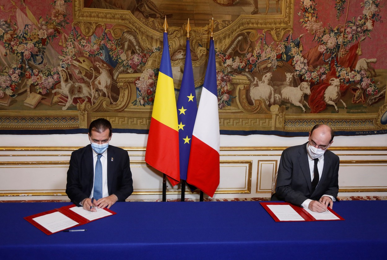 Orban, în vizită la Paris: Am semnat o nouă foaie de parcurs privind Parteneriatul strategic cu Franţa