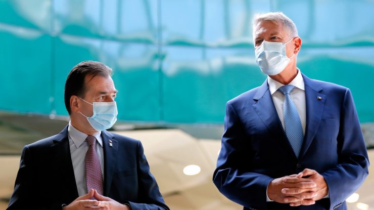 ludovic orban si klaus iohannis