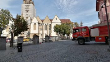 Piața Sibiu proiectil găsit