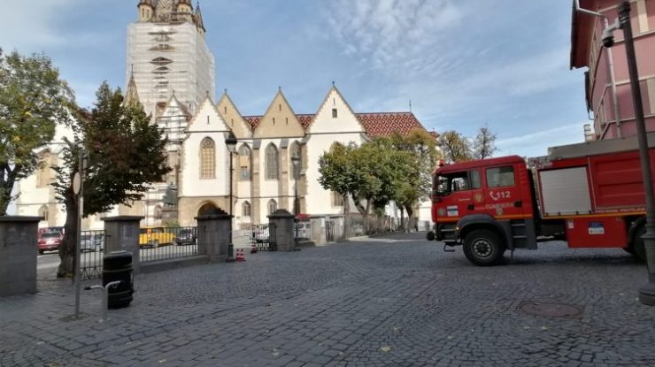 Piața Sibiu proiectil găsit