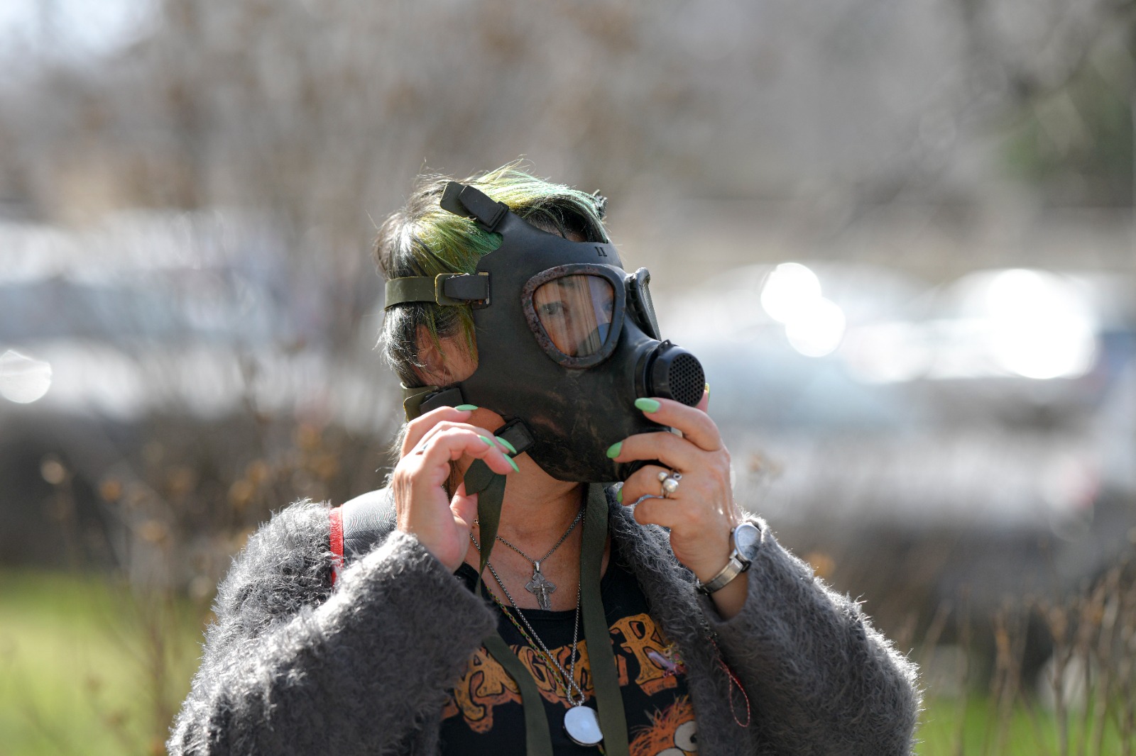 Bucureştiul rămâne fără aer. Sâmbătă seară s-au înregistrat valori record de poluare