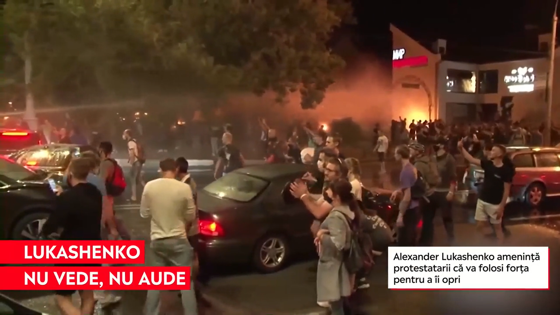 Lukashenko amenință protestatarii că va folosi forța pentru a-i opri: „Luați-vă copiii de pe străzi”